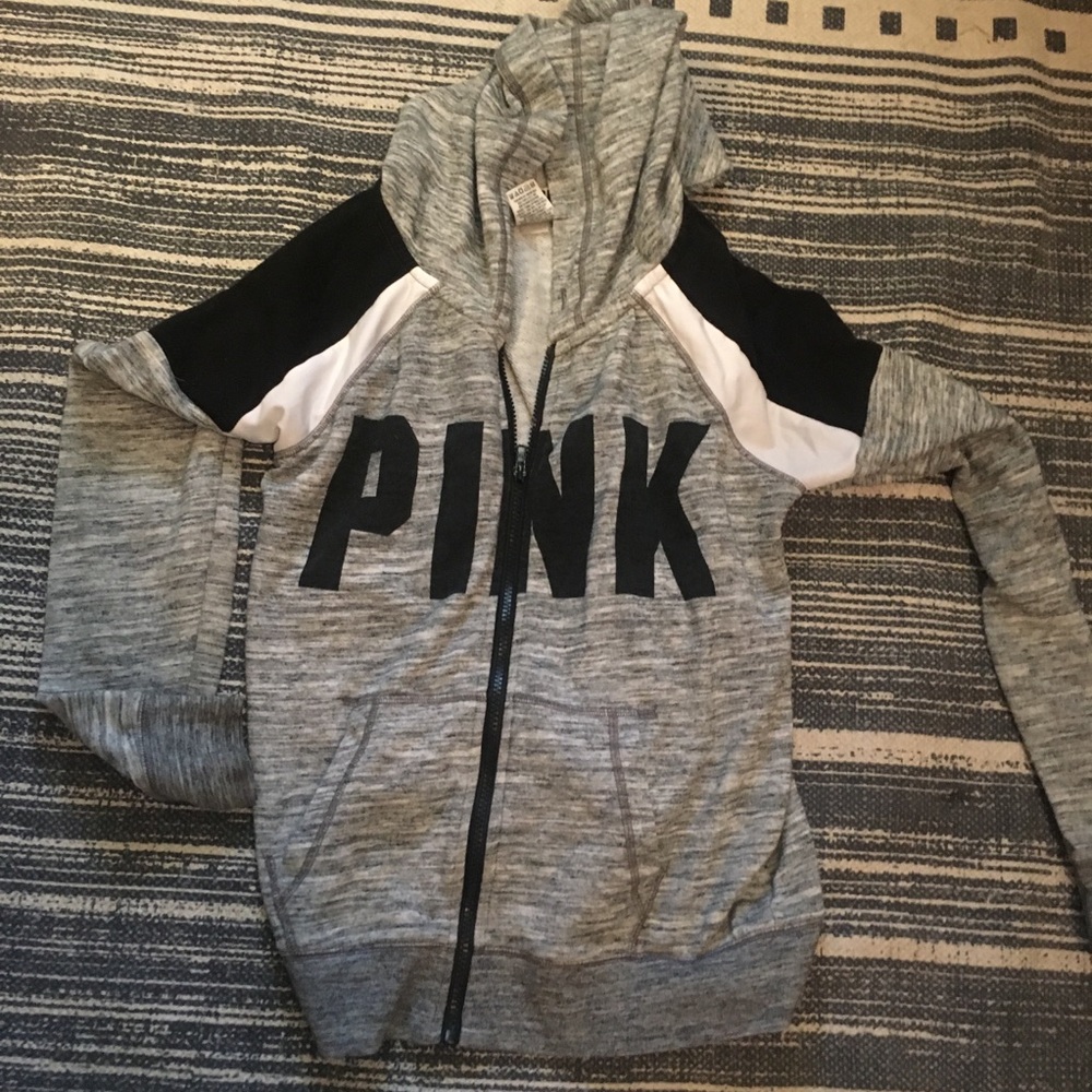 PINK zip hoodie